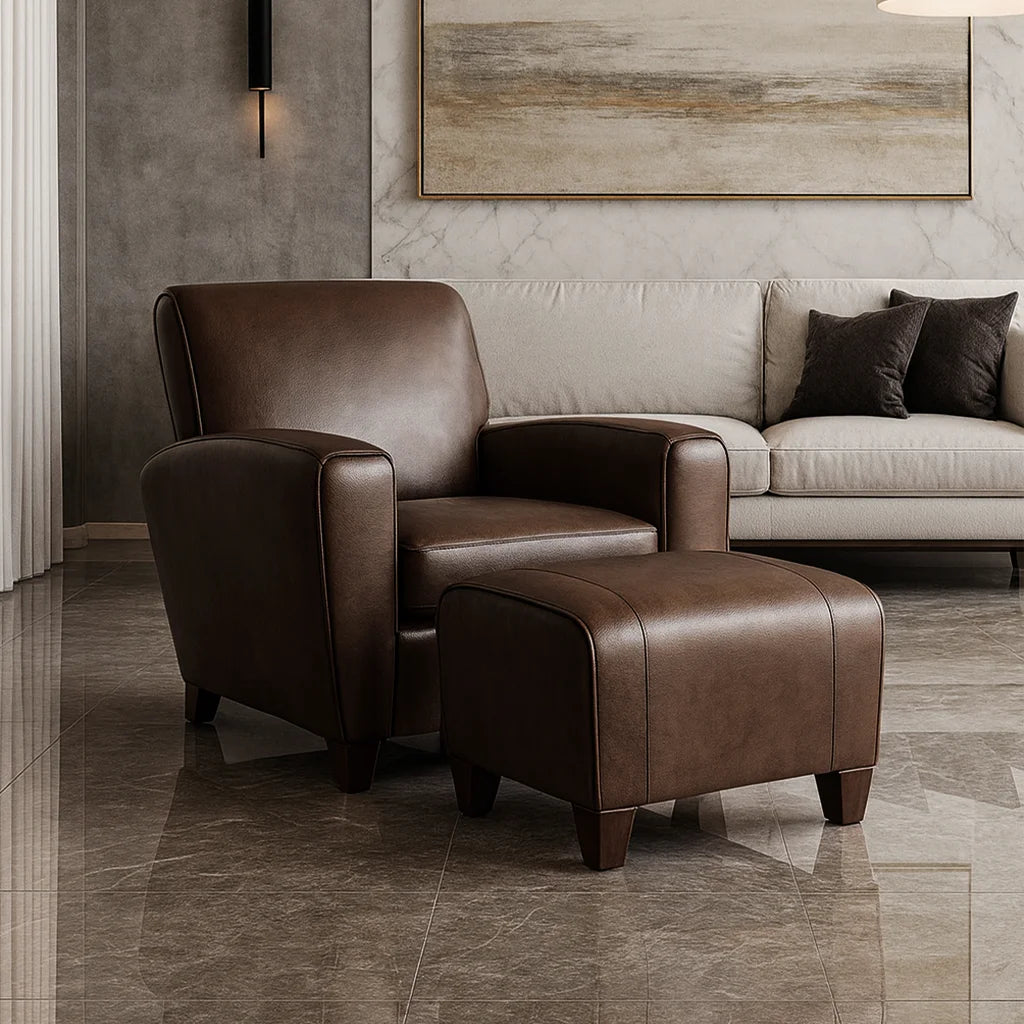 Sillón + Banqueta Bastelle